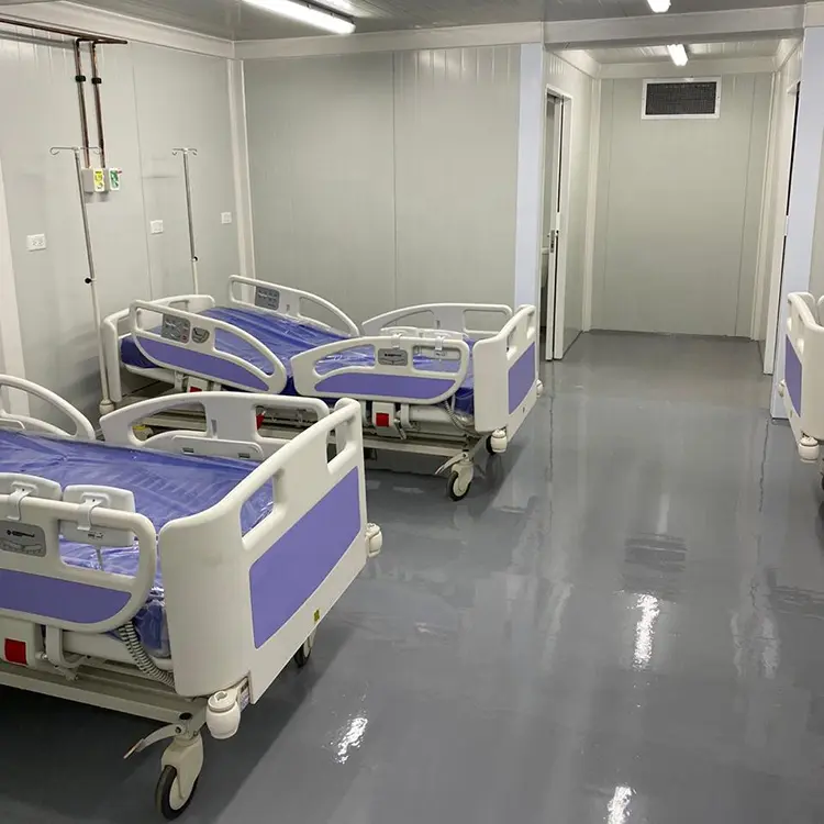 Container clinic unit site medical cabin