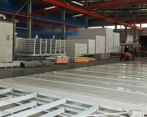 Wall panel and insulation assembly for modular camp units