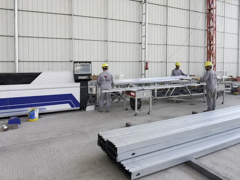 Steel structure line