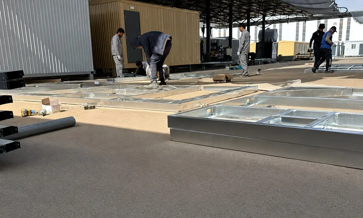 Modular camp handover inspection and after-sales support planning