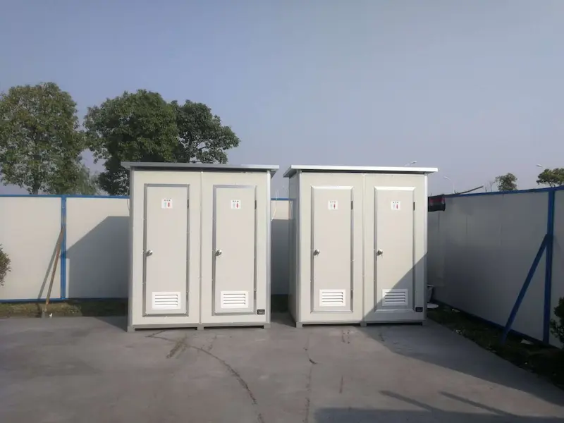 K-Series T-BOX toilet cabins supplied to a Dammam worker camp