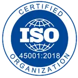 ISO 45001 badge