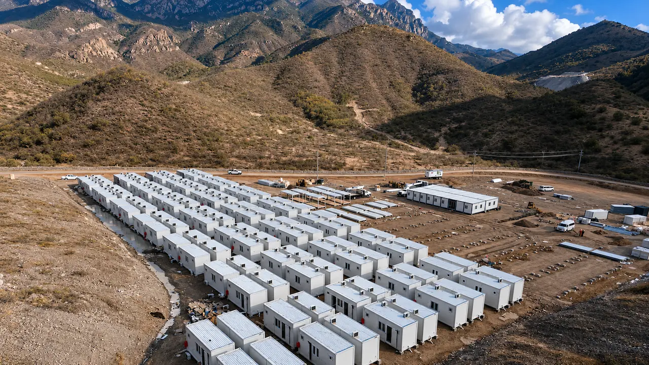 Mining camp accommodation remote site housing