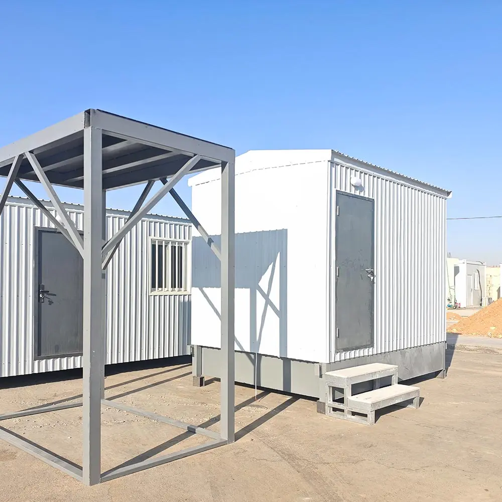 PIF5 Shaqra 1GW wind project modular camp and laboratory buildings