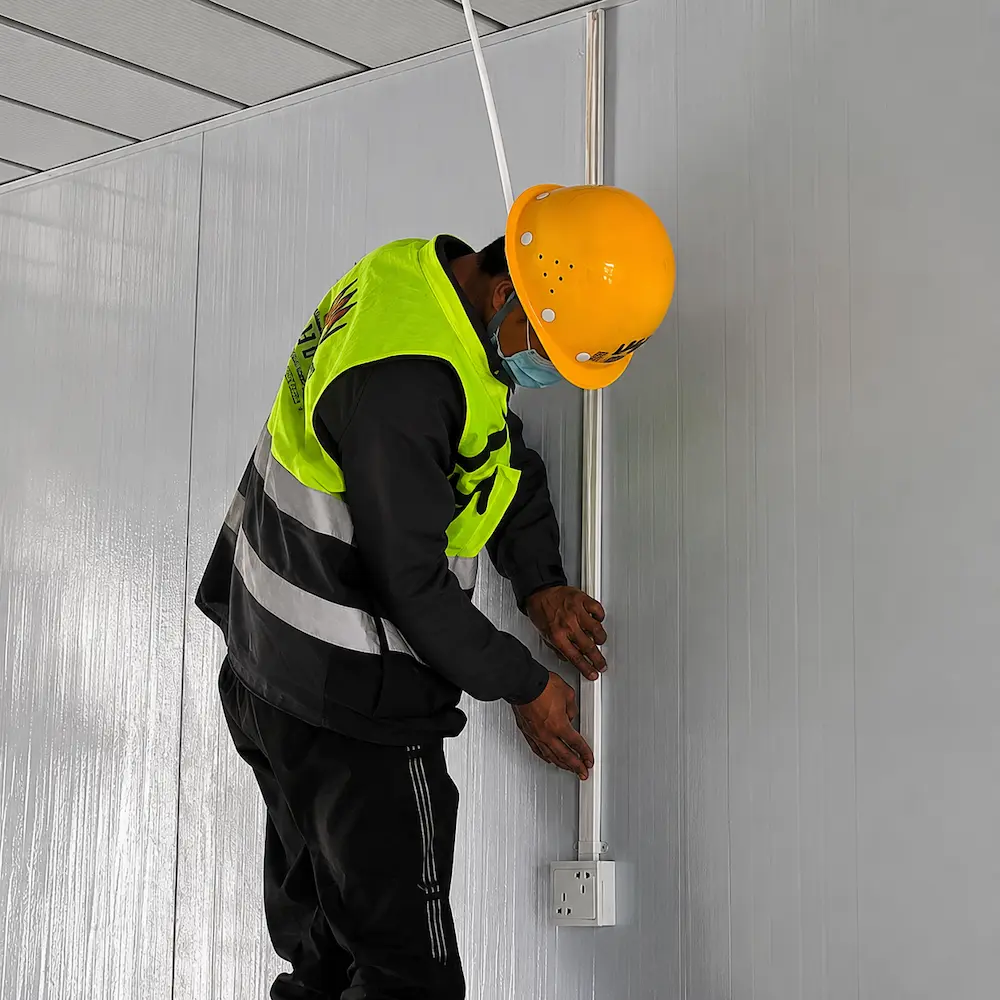 Pre-installed electrical conduits and distribution