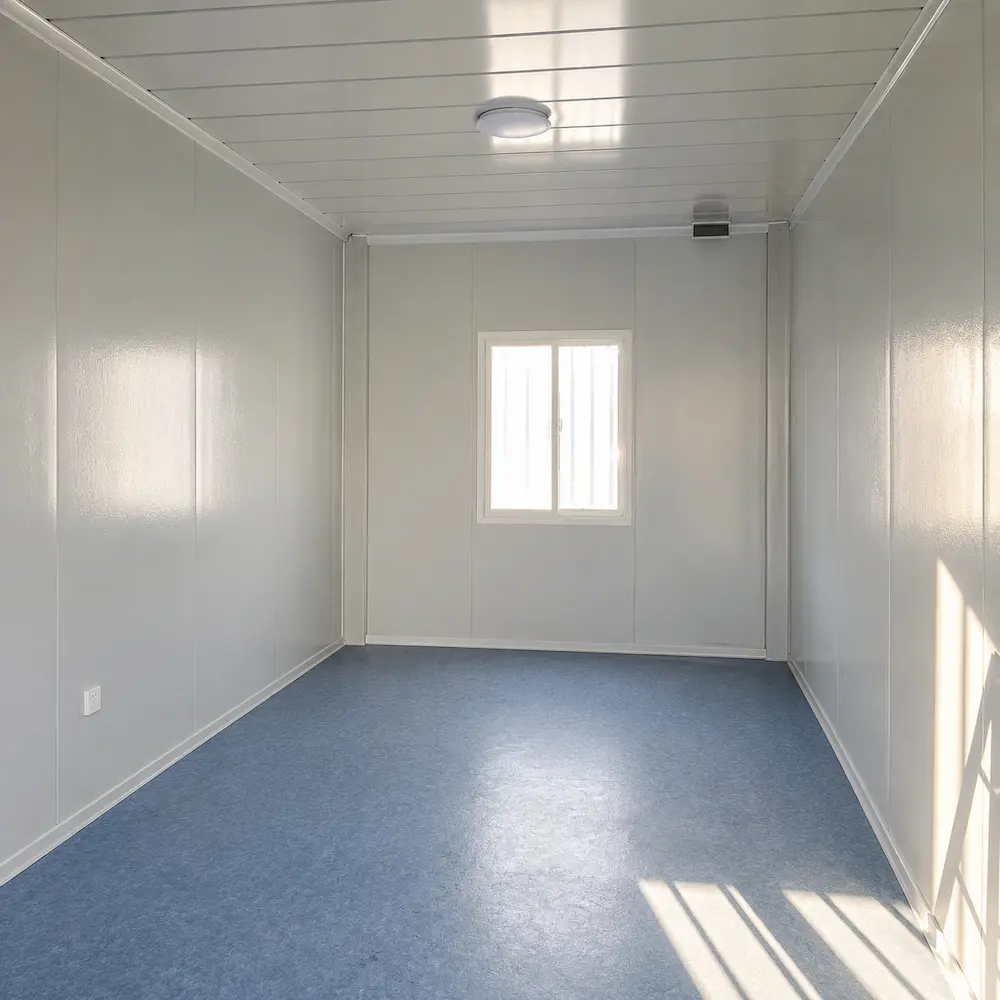 Sandwich wall panel with rock wool core