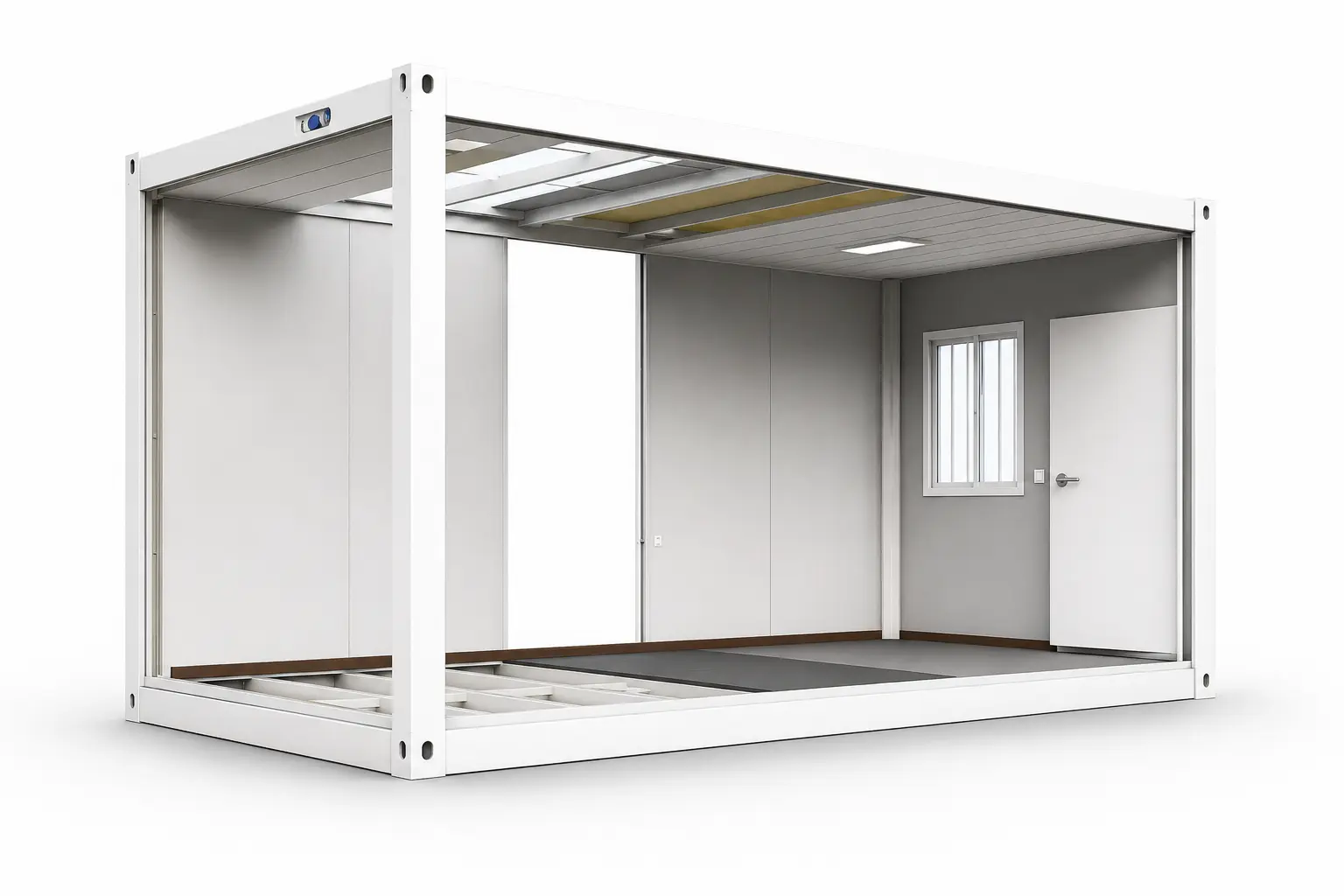 Prefab container house structure